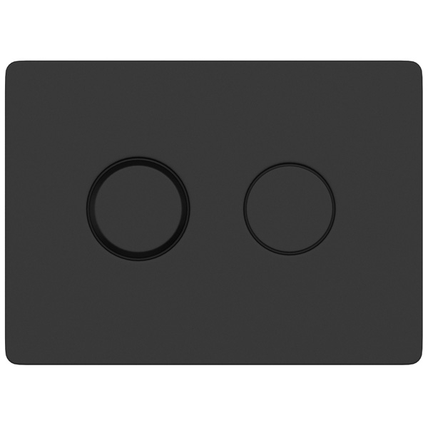 Кнопка смыва для инсталляции пневматическая Cersanit ACCENTO CIRCLE для AQUA 50 пластик черный матовый