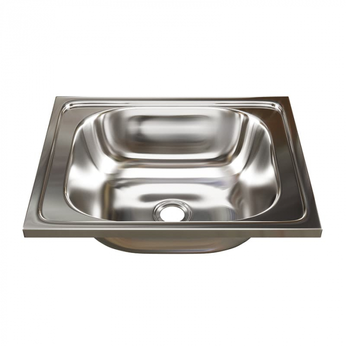 Мойка кухонная MixLine 400×500/160-0,4 накладная, нержавеющая сталь