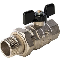 Краны шаровые латунные с американкой