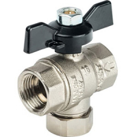 Краны шаровые латунные с фильтром