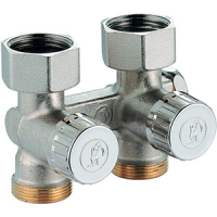 Узлы нижнего подключения радиаторов для однотрубных систем