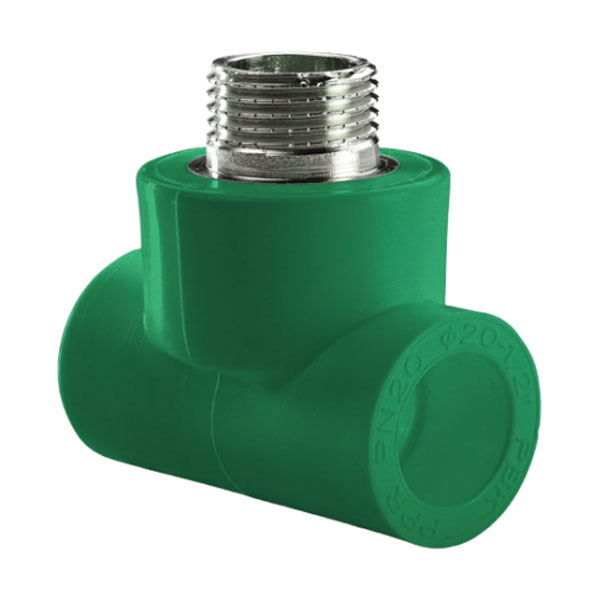 Тройник комбинированный PPR-НР 20-1/2"-20 AntiFire