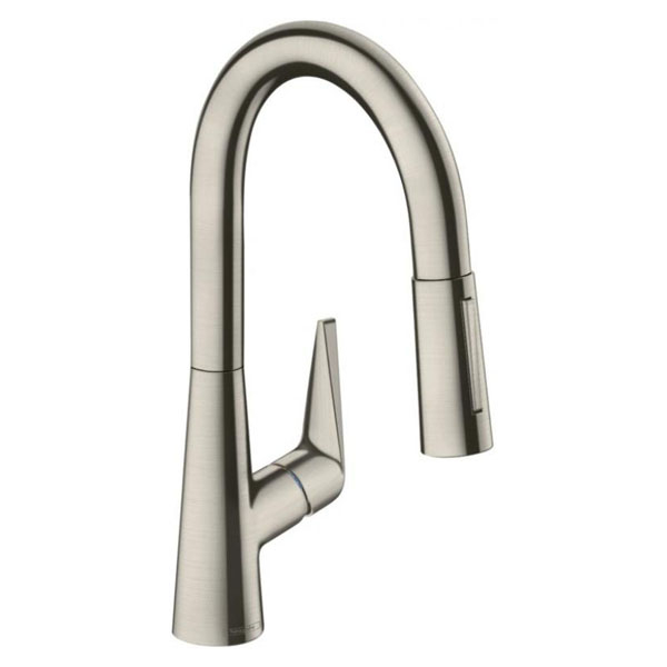 Смеситель для кухни Hansgrohe Talis M51 однорукояточный, сталь (73850800)