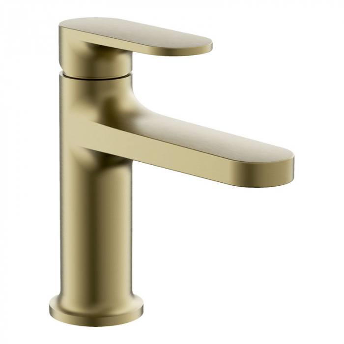 Смеситель для раковины BELZ B10713-5 однорукояточный, золото