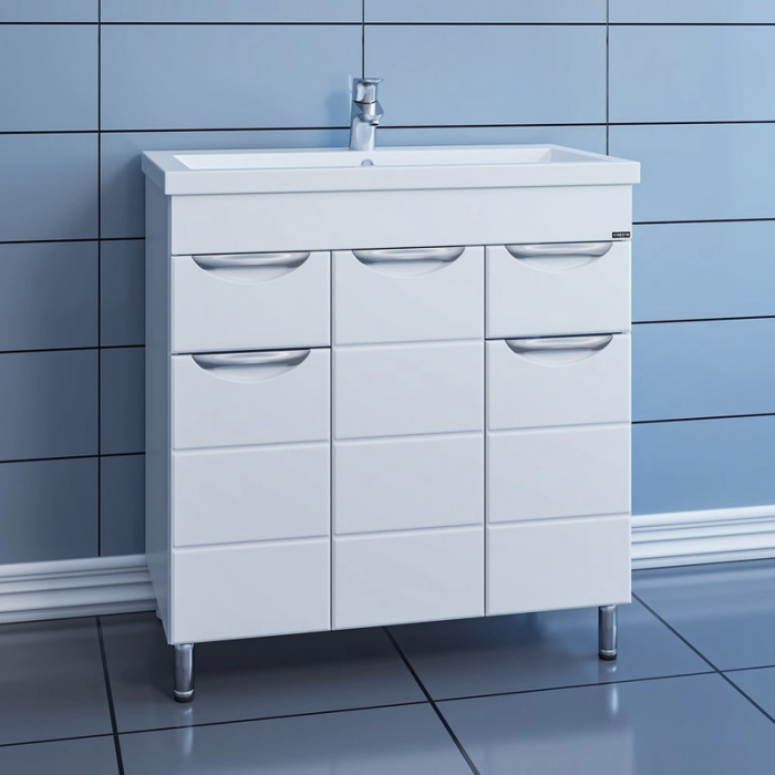 Тумба для раковины Санта Родос-80 напольная (ум. Фостер-80) 206015