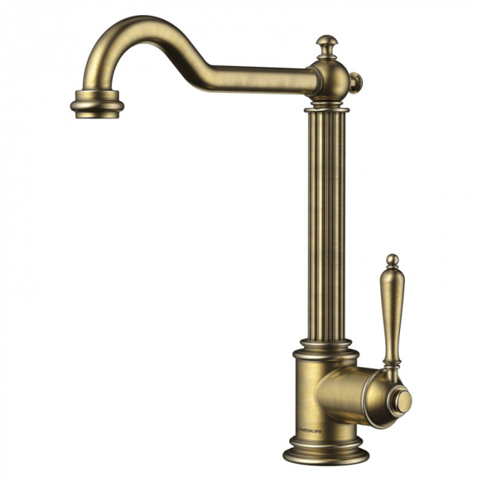 Смеситель для кухни Omoikiri TOSHIMA-AB-022 латунь/античная латунь