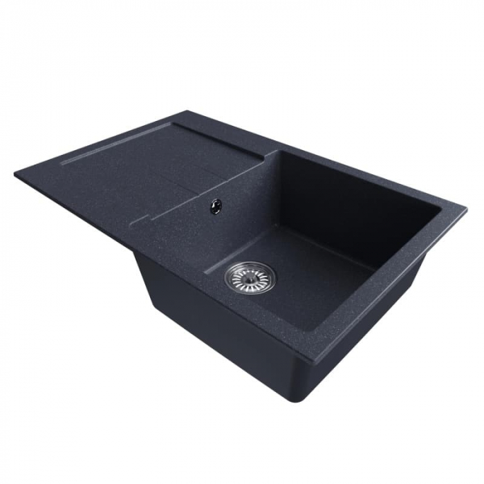 Мойка кухонная композитная MixLine ML-GM31 антрацит