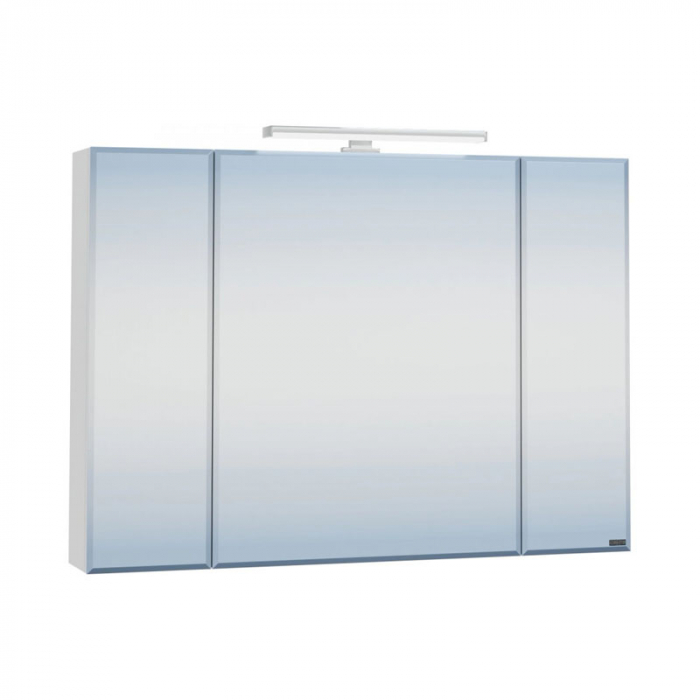 Зеркальный шкаф Санта Стандарт-100 трельяж, свет 113013