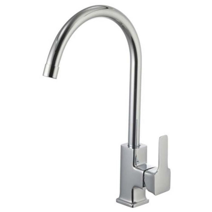 Смеситель для кухни LeMark BASIS LM3605C однорукояточный, с поворотным изливом, хром