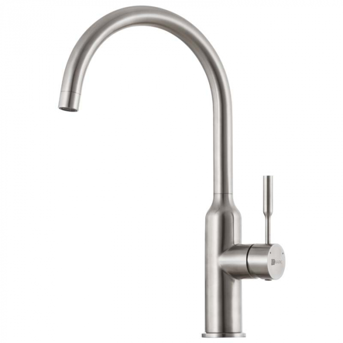 Смеситель для кухни LeMark EXPERT LM5079S однорукояточный, с поворотным изливом, матовый