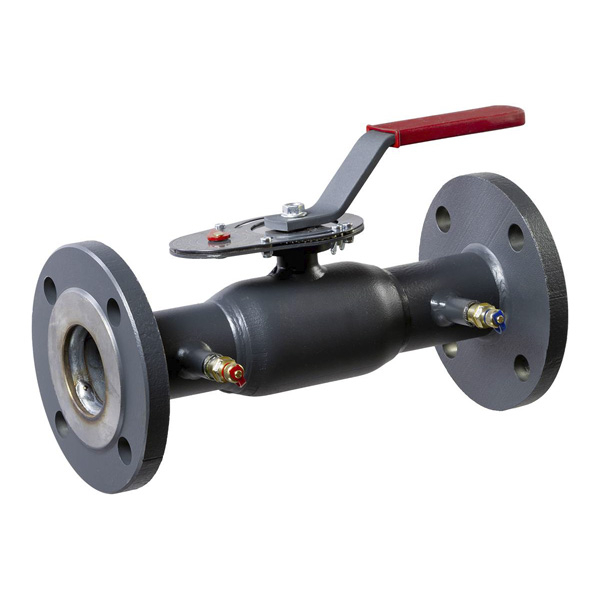 Кран стальной запорно-регулируюший Ридан RJIP BaBV FF DN125 PN25 фланцевый