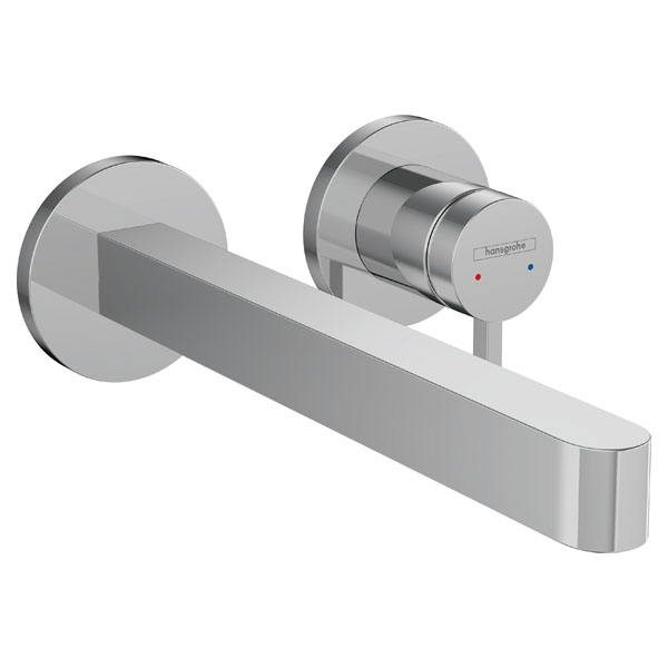 Смеситель для раковины Hansgrohe Finoris однорукояточный, встраиваемый в стену (76050000)
