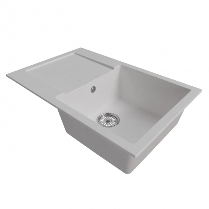 Мойка кухонная композитная MixLine ML-GM31 ультра-белая