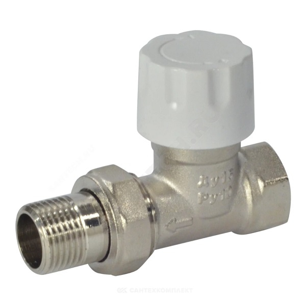 Клапан термостатический прямой Ogint DN20 (3/4") М30×1,5 с преднастройкой