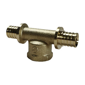 Тройник аксиальный с внутренней резьбой 20-1/2" Sinikon