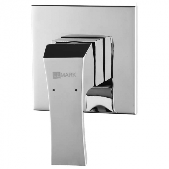 Смеситель для душа LeMark UNIT LM4523C однорукояточный, встраиваемый в стену, хром