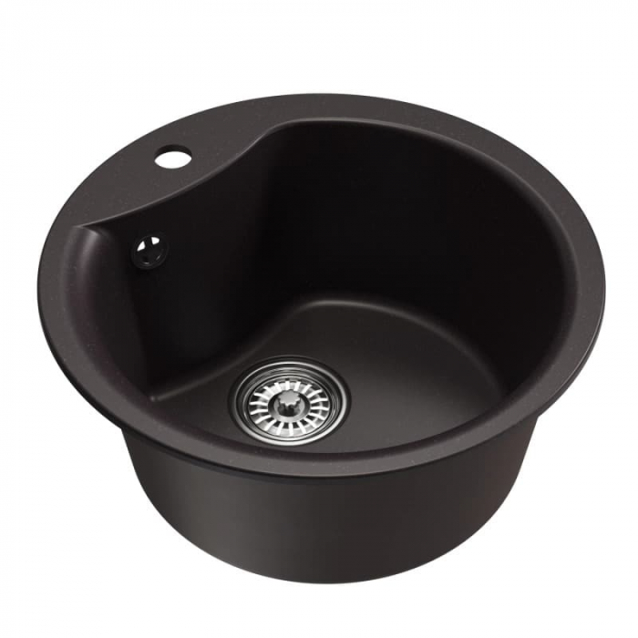 Мойка кухонная композитная MixLine ML-GM12 шоколад