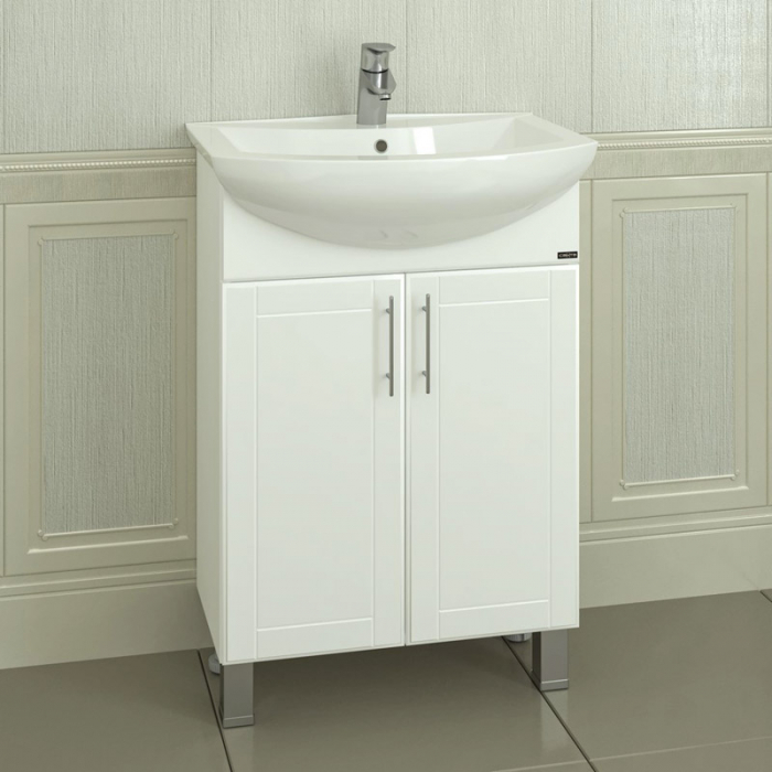 Тумба для раковины Санта Дублин-60 напольная (ум. Грация-60) 223006