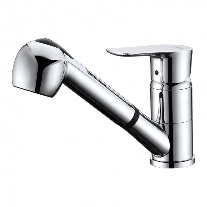 Смеситель для кухни D&amp;K Rhein.Reisling однорукояточный, с выдвижной лейкой DA1272501