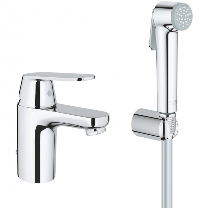 Смеситель для раковины Grohe EUROSMART COSMOPOLITAN S-size однорукояточный (23125000)