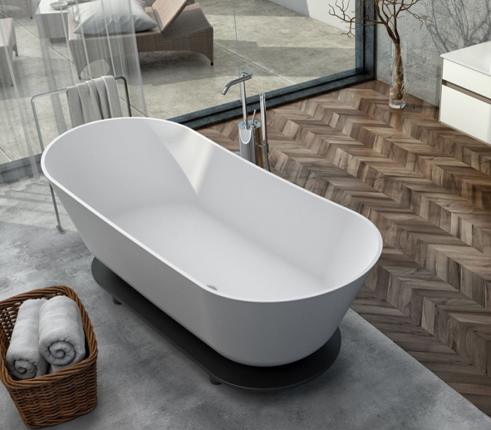 Ванна из искусственного камня Kerrock ATYS FS DUO 174×70