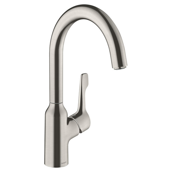 Смеситель для кухни Hansgrohe Focus M43 однорукояточный, сталь (71812800)