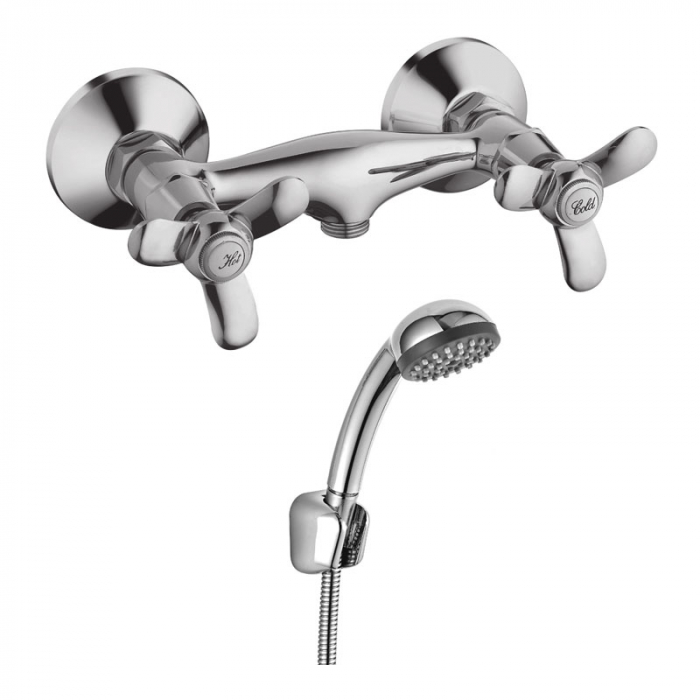 Смеситель для душа Rossinka Q02-41 двухрукояточный