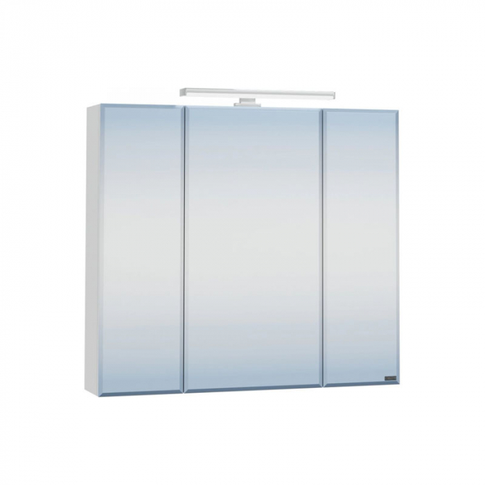 Зеркальный шкаф Санта Стандарт- 80 трельяж, свет 113011