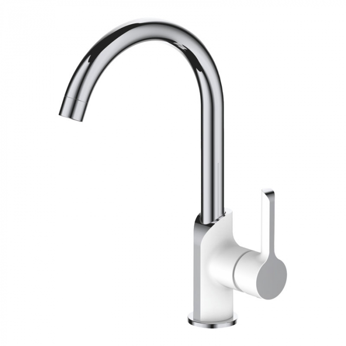 Смеситель для кухни Haiba HB70805-8 однорукояточный, черный