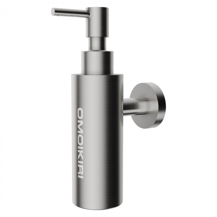 Дозатор для моющих средств Omoikiri OM-07-BN нержавеющая сталь
