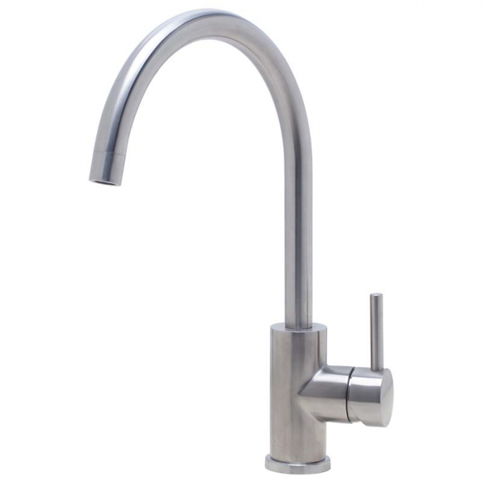 Смеситель для кухни LeMark EXPERT LM5078S однорукояточный, с поворотным изливом, матовый