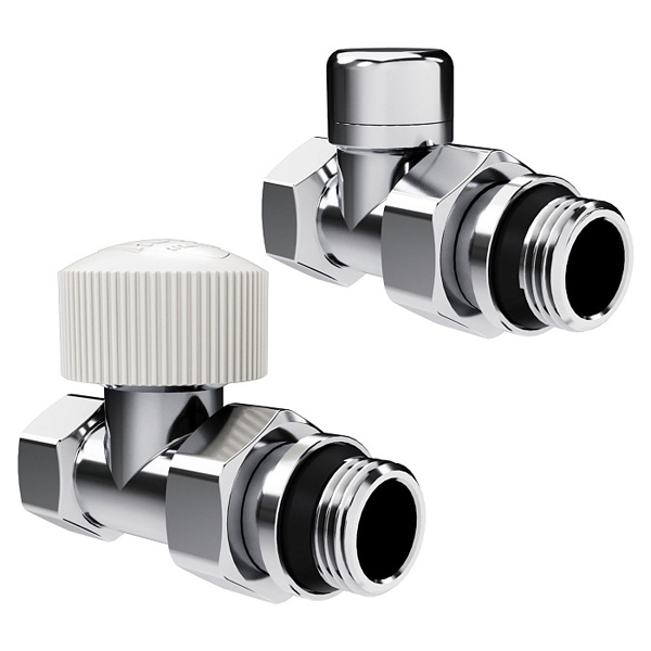 Набор термостатический прямой Royal Thermo Design 1/2"М30х1,5 хром