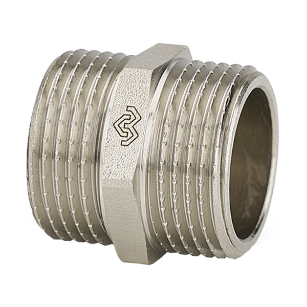 Ниппель НР 1/4" латунь Varmega