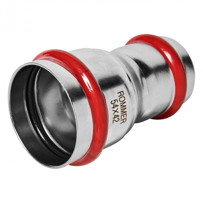 Муфта двухраструбная переходная 54x42 Rommer