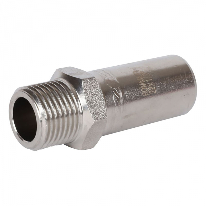 Муфта-вставка с НР 22x1/2" Rommer