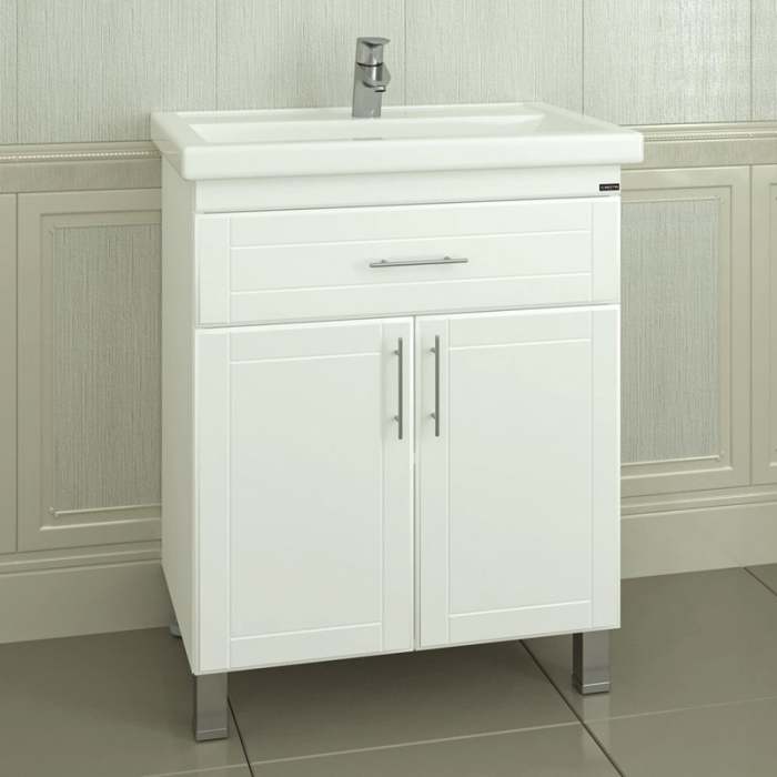 Тумба для раковины Санта Дублин-70 1 ящик напольная (ум. Фостер-70) 223004