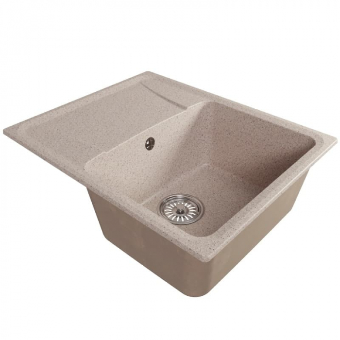 Мойка кухонная композитная MixLine ML-GM26 песочная