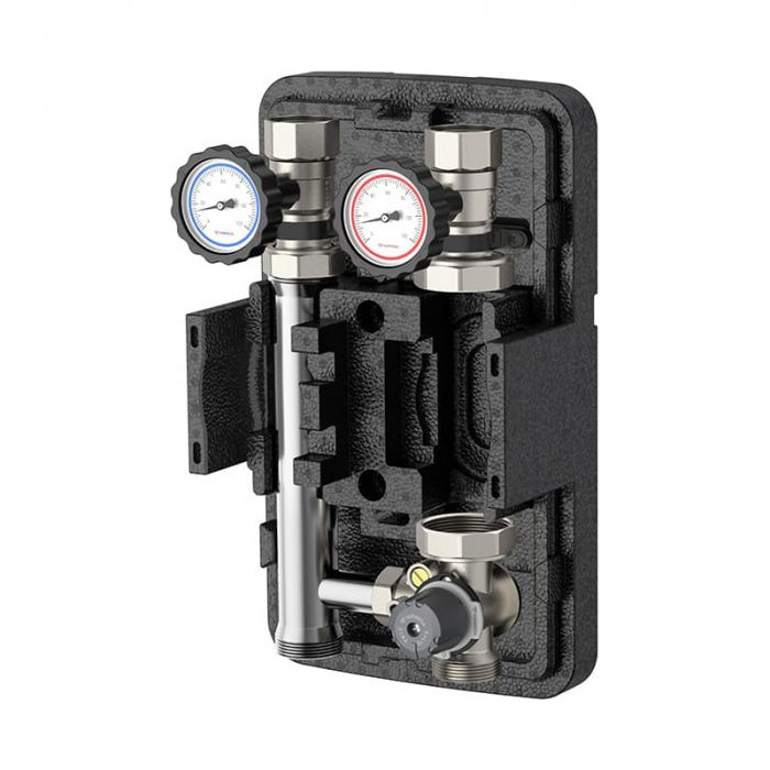 Насосная группа Varmega V-Flow DN32 с 3-ходовым клапаном, нержавеющая сталь