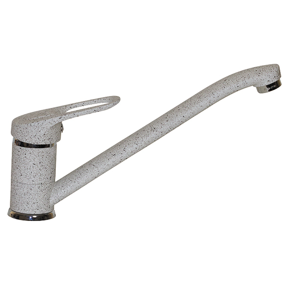 Смеситель для кухни Mixline ML-GS03 (310) однорукояточный, серый