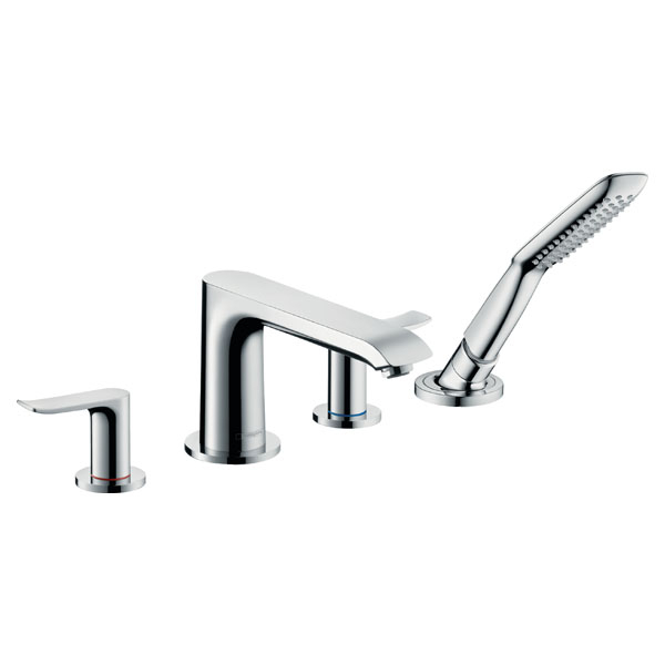 Смеситель для ванны Hansgrohe Metris двухрукояточный (31442000)