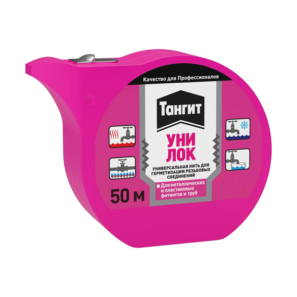 Нить для герметизации резьбовых соединений Тангит УНИЛОК 50 м