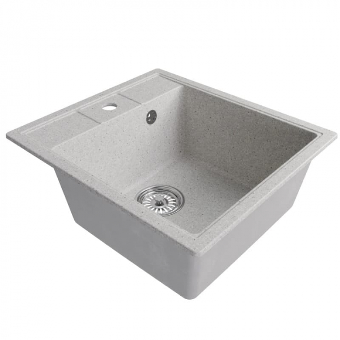 Мойка кухонная композитная MixLine ML-GM28 серая