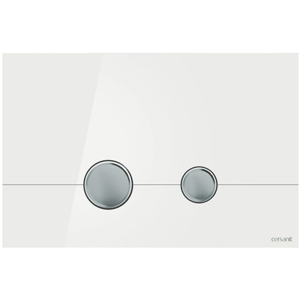 Кнопка смыва для инсталляции Cersanit STERO для LINK PRO/VECTOR/LINK/HI-TEC стекло белый