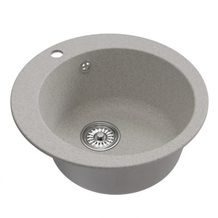 Мойка из искусственного камня MixLine КОМФОРТ МЛ-ГМ13 495/200 серая