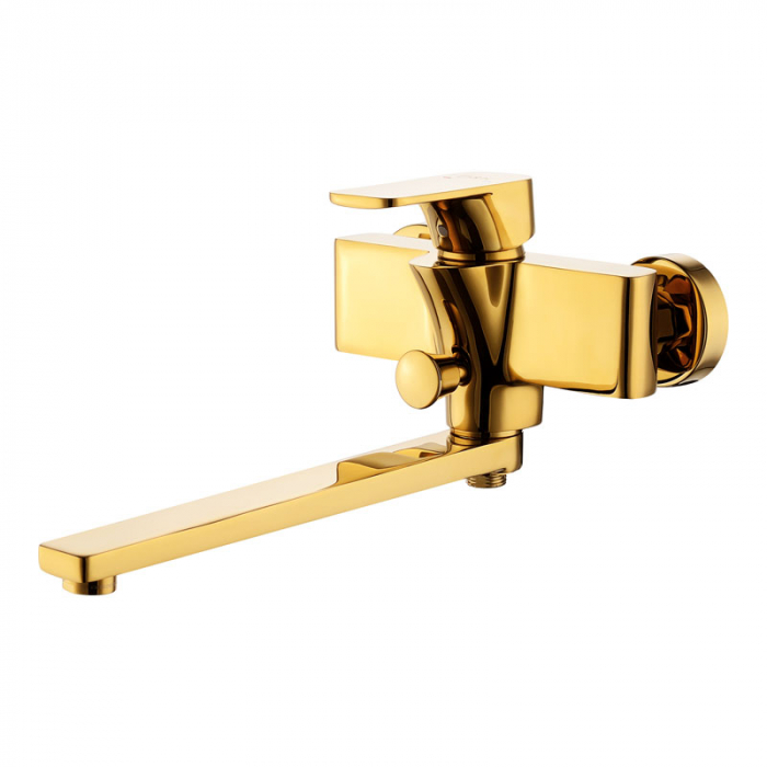 Смеситель для ванны D&amp;K Berlin.Touro однорукояточный, золото DA1433303