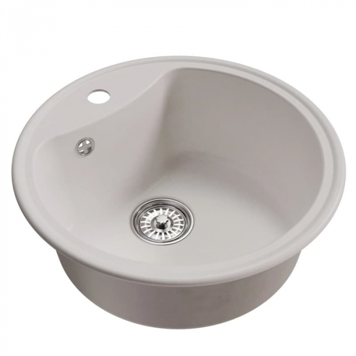 Мойка кухонная композитная MixLine ML-GM09 ультра-белая