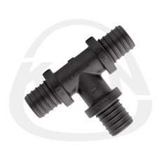 Тройник Push PPSU 25×3,5 / 18×2,0 / 25×3,5  KAN-therm