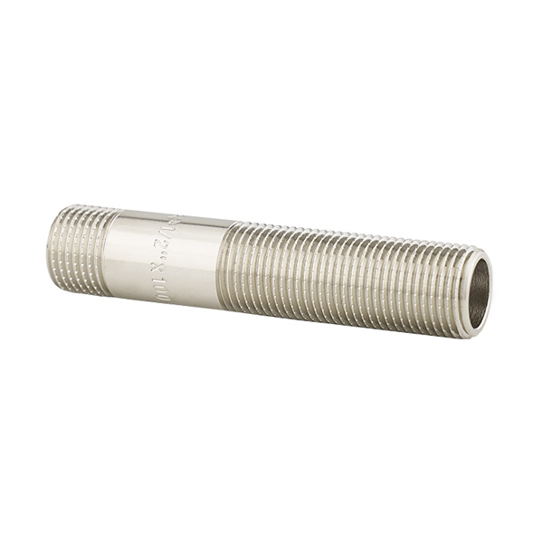 Сгон НР 1/2"× 150 латунь хромир. Varmega