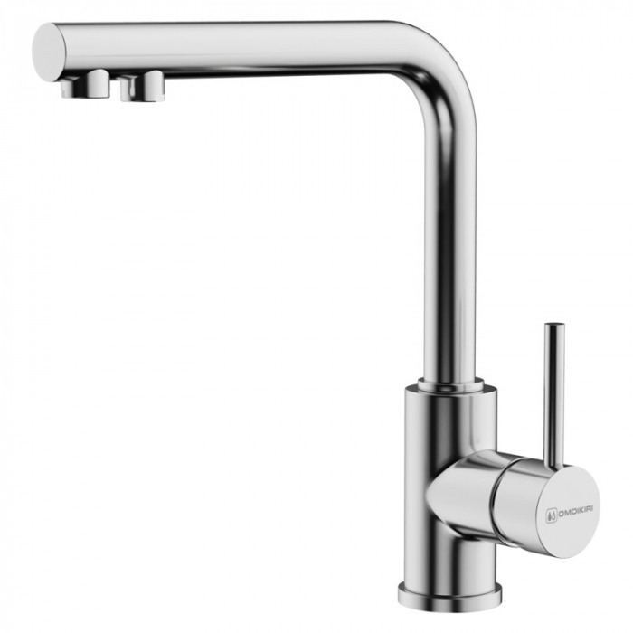 Смеситель для кухни Omoikiri NAKAGAWA 2 PLUS-C однорукояточный, хром