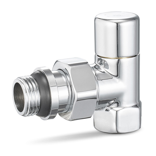 Клапан радиаторный регулирующий угловой Varmega VMDV01 DN15 (1/2") хром